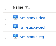 VMs in Azure